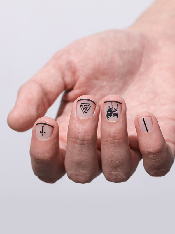 Charmicon 3D Silicone Stickers #182 Gothic - 2