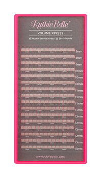 4D Pink 8-13mm (16 rows) D curl 0,07 mix 