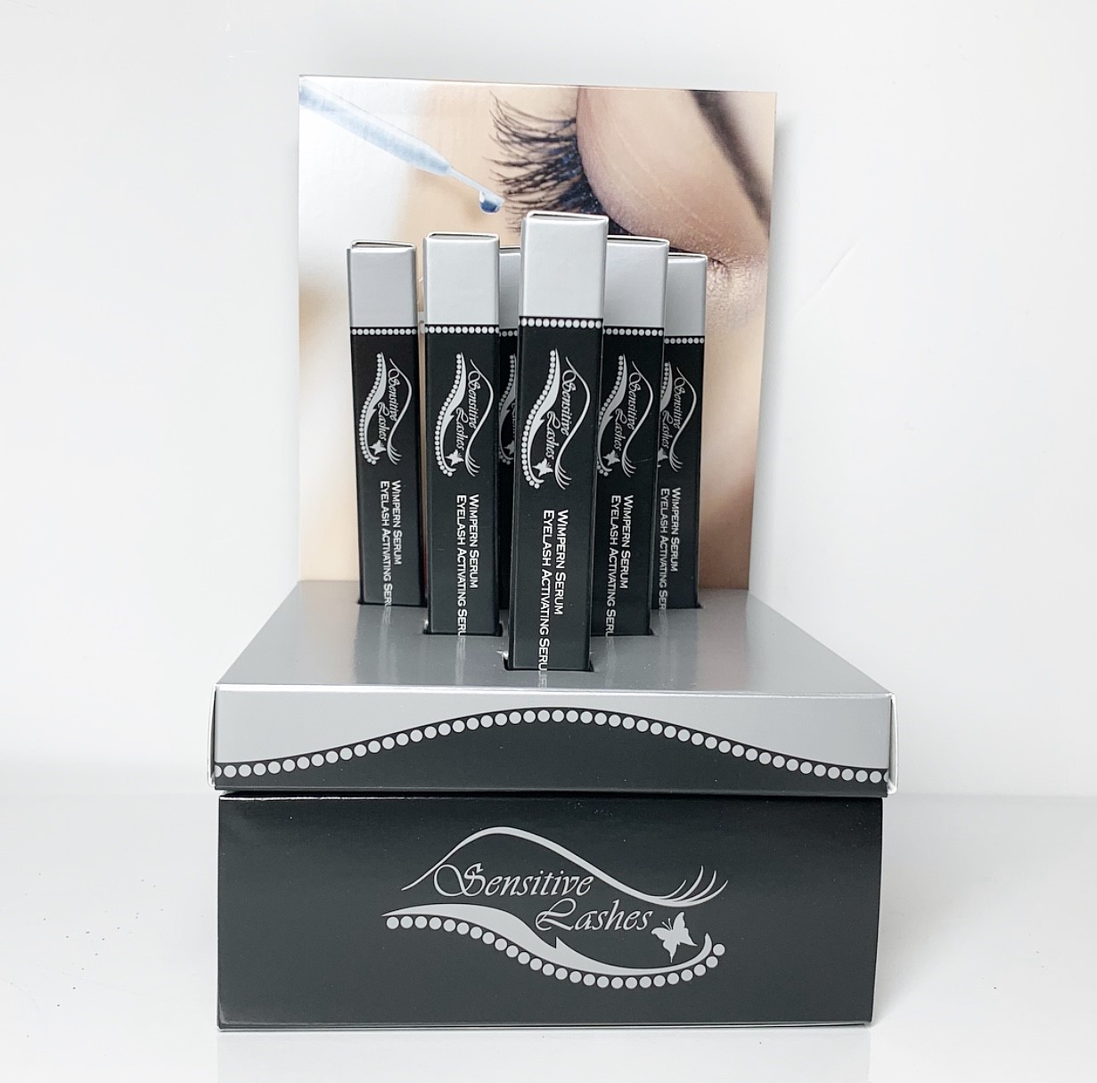Sl10 Display fransserum Sensitive lashes 6 * 3 ml  