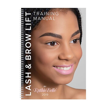Lash & Brow Lift training manual in English 68 pages