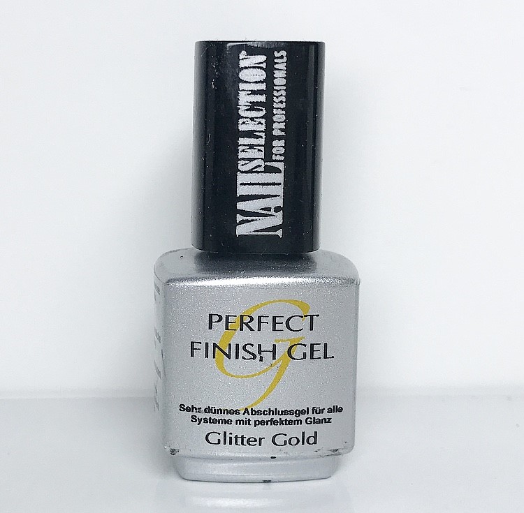 g075 Perfect finish gel glitter gold 12 ml 