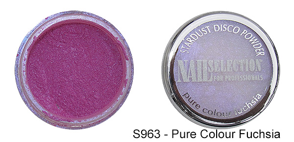 s963 Stardust disco powder Fuchsia 1 g