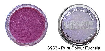 s963 Stardust disco powder Fuchsia 1 g