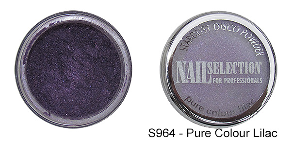 s964 Stardust disco powder Lilac 1 g 