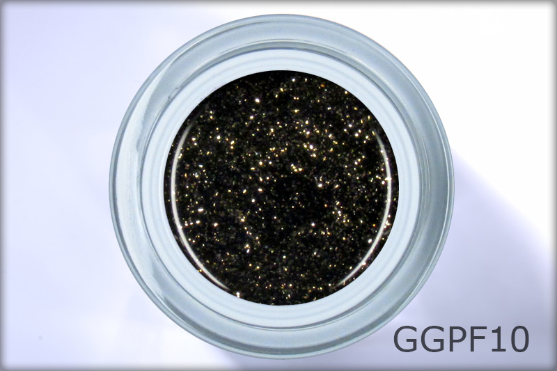 ggpf10 Glitter Black   14 ml 