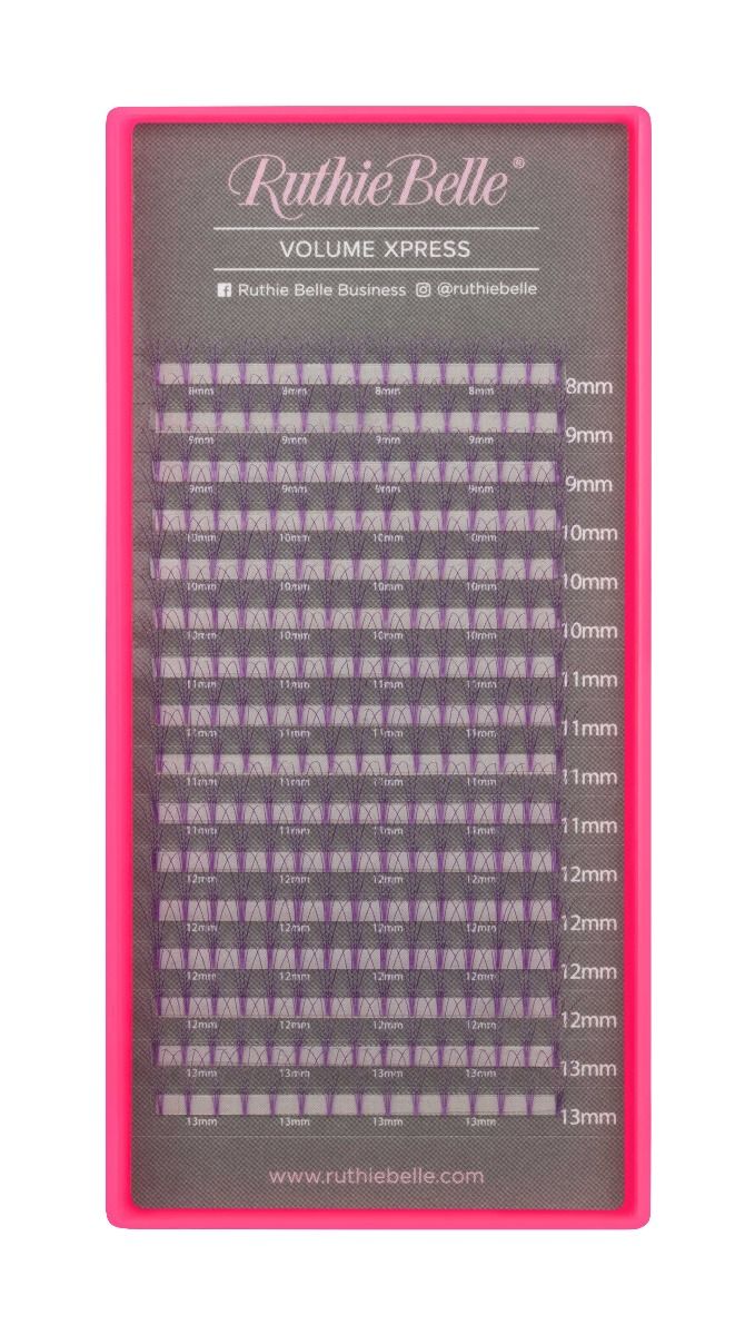 4D Purple 8-13mm (16 rows) CC curl 0,07 mix