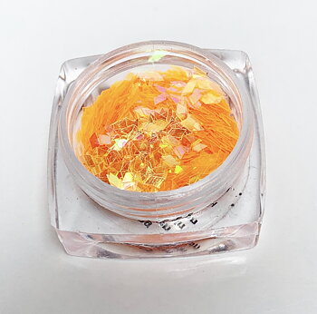 sr052 Foil square neon orange 