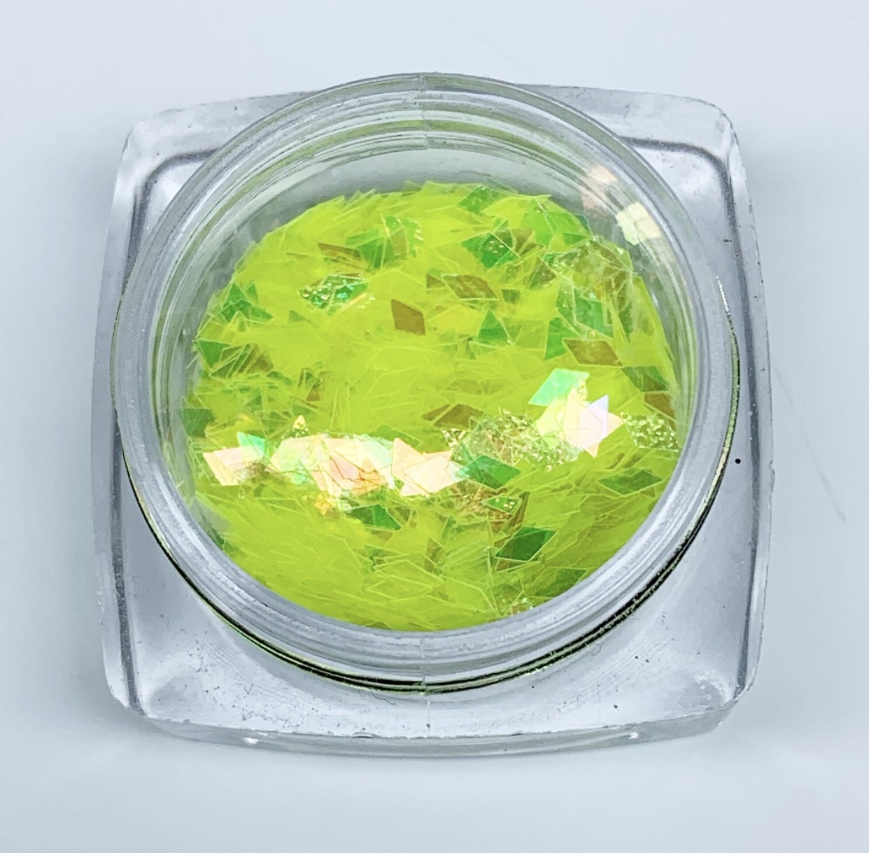sr051 Foil square neon yellow