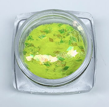sr051 Foil square neon yellow