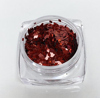 sr075 Foil square red