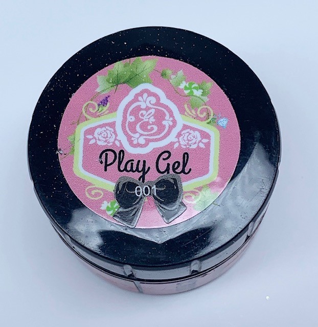Spider gel Black ( Play gel ) 4,5 ml 