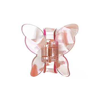 Charisma Butterfly Hairclip Small Baby Rose