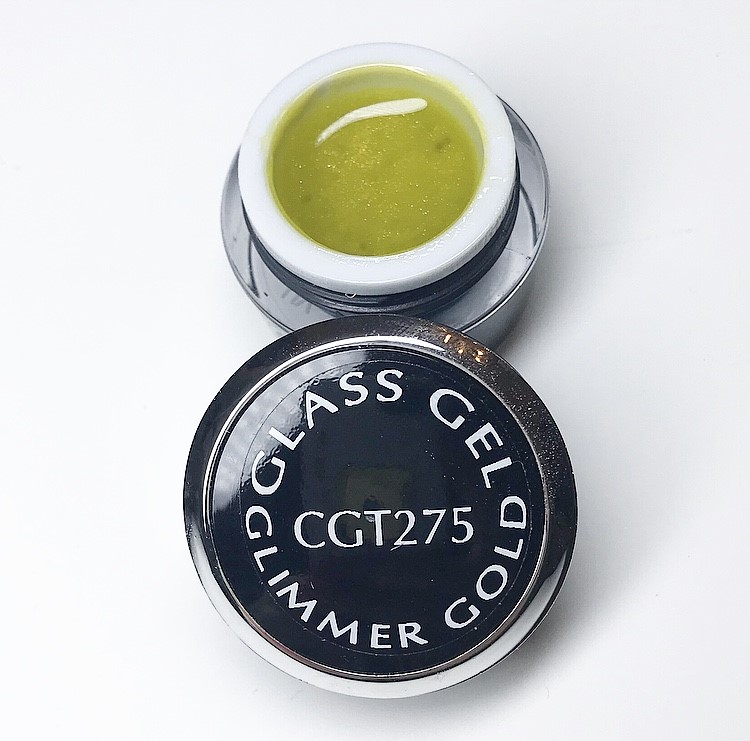 cgt275 Glass gel glimmer gold  4,5 ml
