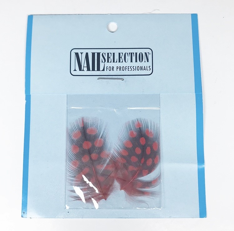 sr114 Color feather  Black/red
