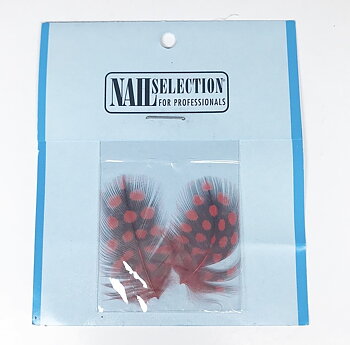 sr114 Color feather  Black/red