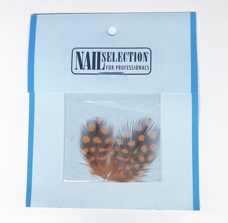 sr112 Color feather  Black/Orange
