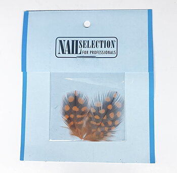 sr112 Color feather  Black/Orange