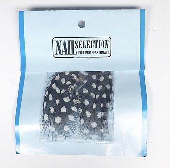 sr110 Color feather  Black/White