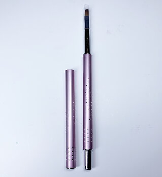 p080 Gel design brush with rhinestones size 4 