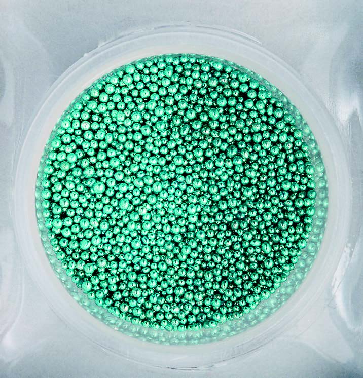 s155-m Mini bullion beads Aqamarine