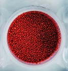 s158-m Mini bullion beads Red