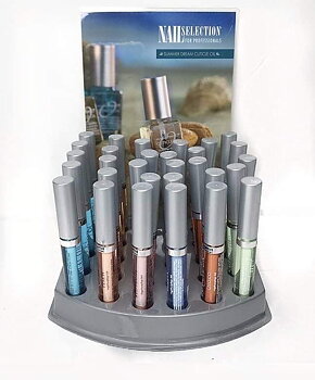 sd50-s Cuticle oil display with 30 oils 