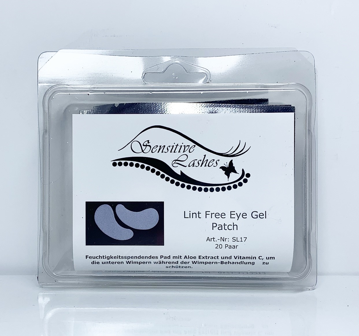 s377 Lint free Eye gel patches "SLIM" * 20 pair