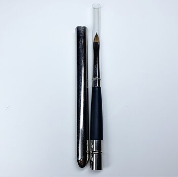 p007 Acrylic flower design pocket brush 