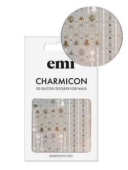 Charmicon 3D Silicone Stickers #226 New Year Decor