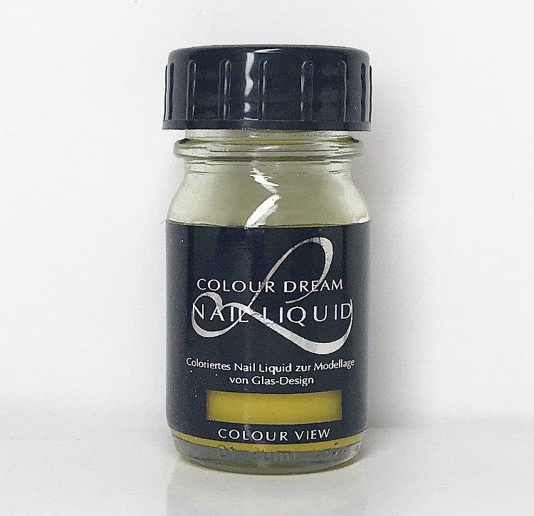 acl01 Colour dream nail liquid Yellow  30 ml