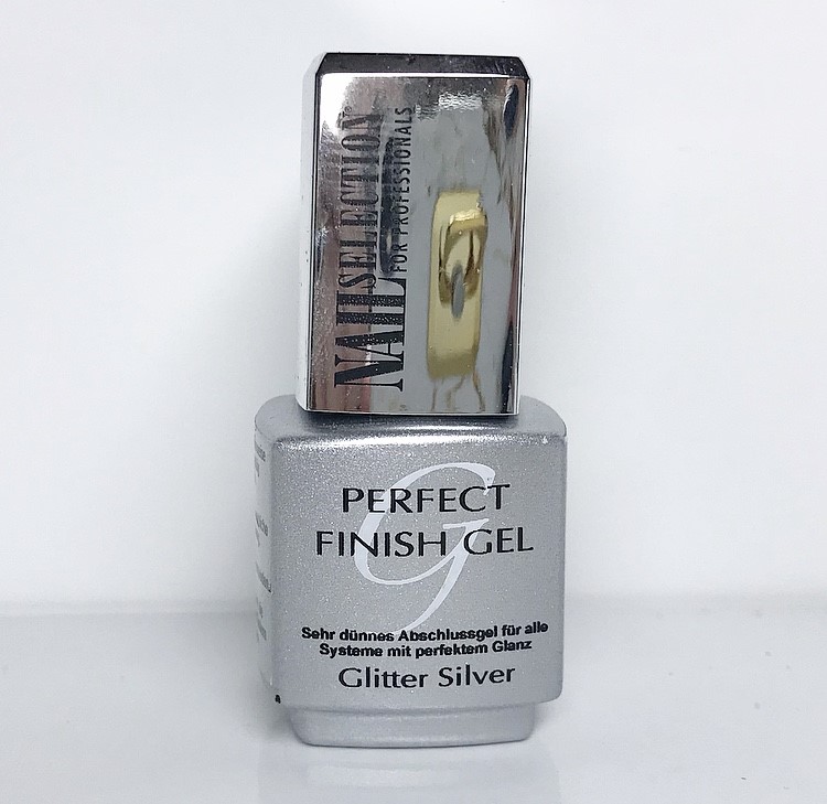 g071 Perfect finish gel glitter silver 12 ml