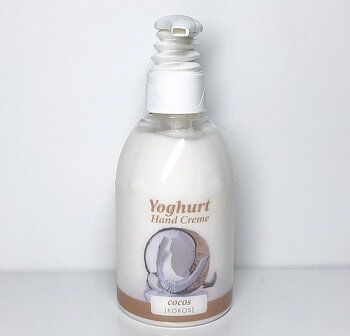 jc09-250  Yoghurt hand creme Cocos 250 ml 