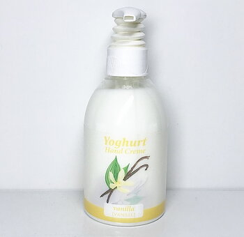 jc07-250  Yoghurt hand creme Vanilla 250 ml 