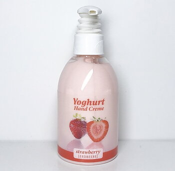 jc01-250  Yoghurt hand creme Strawberry 250 ml 