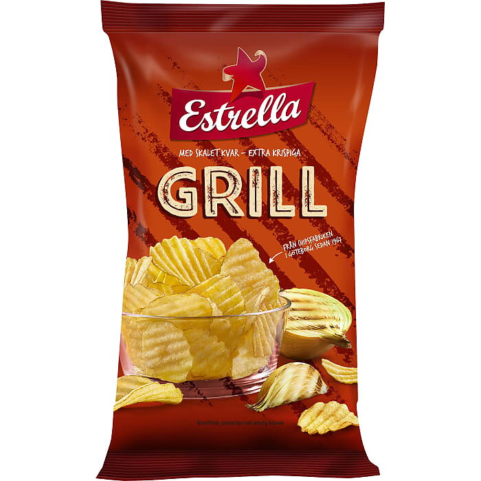 Estrella Barbeque Chips 275g