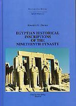 Egyptian Historical Inscriptions of the Nineteenth Dynasty.