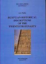 Egyptian Historical Inscriptions of the Twentieth Dynasty