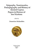 Epigraphy, Numismatics, Prosopography and History of Ancient Cyprus.