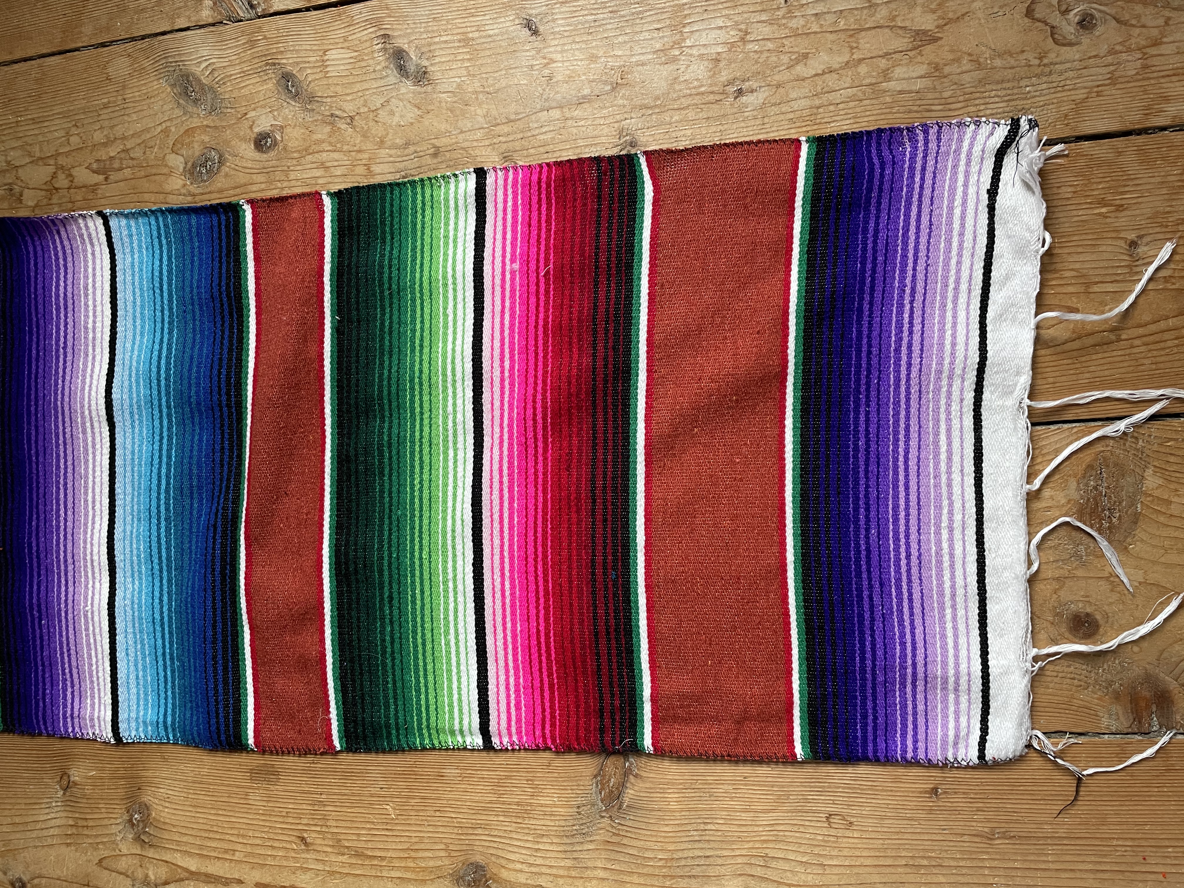 Mexico serape bordslöpare - väggbonad - 2