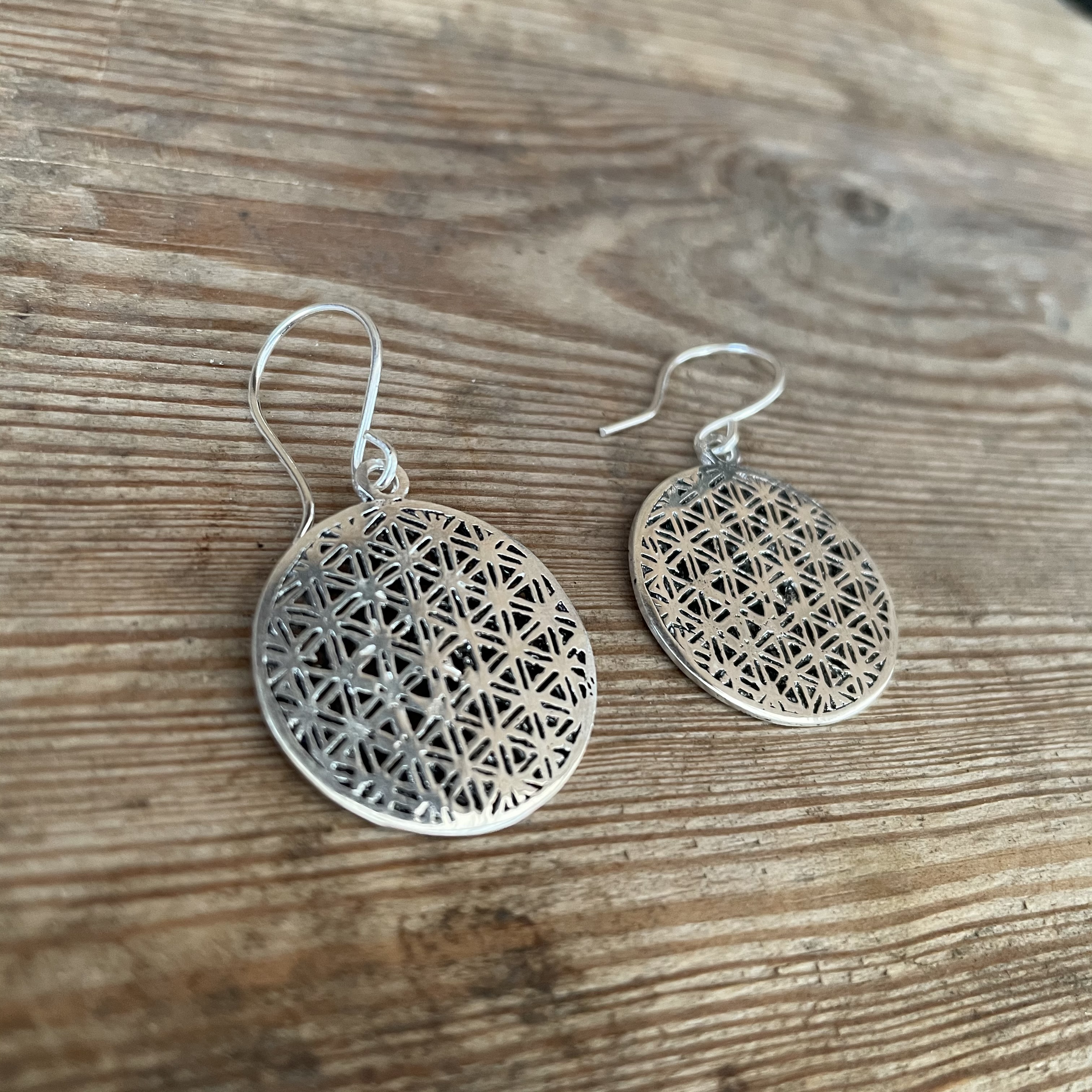 örhängen flower of life liten
