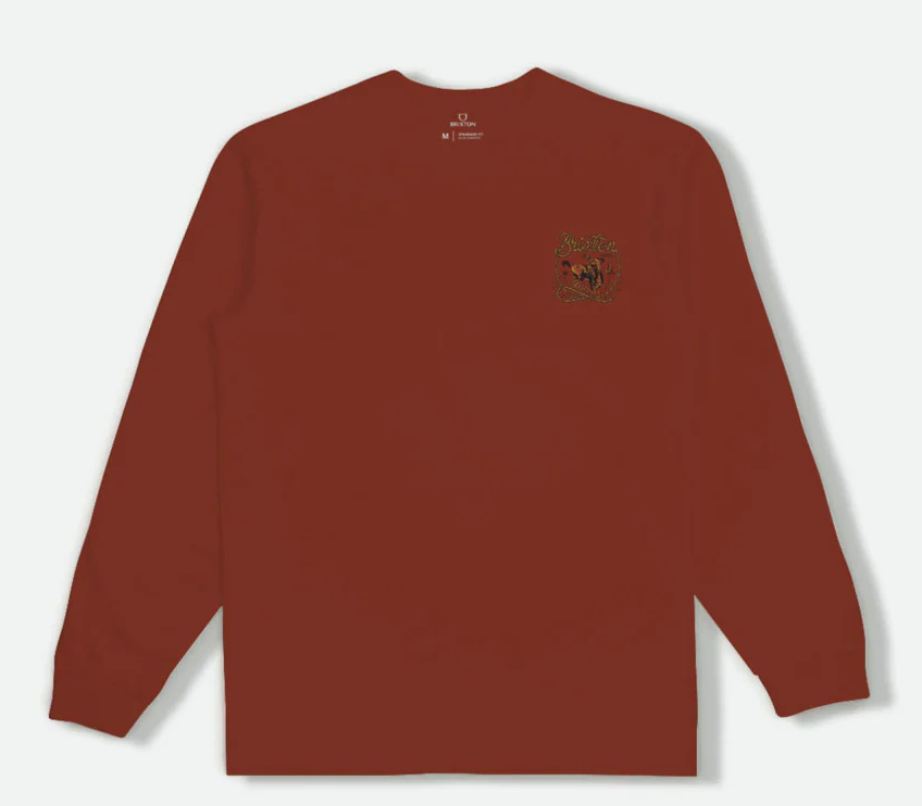 Brixton LS Omaha tegelröd - 2