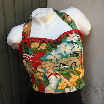 El Bastardo sunset topp pinup