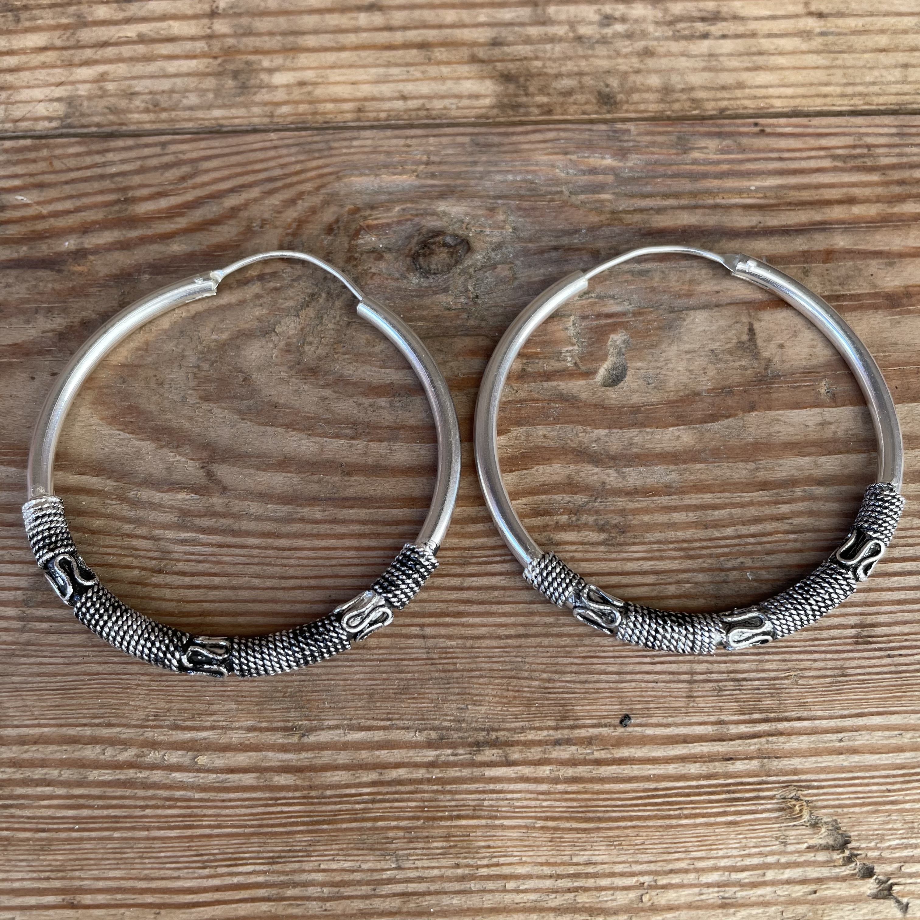 örhängen ringar 38 mm