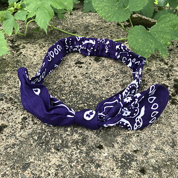 bandana resår lila