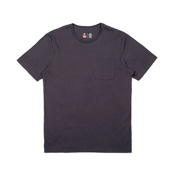 Brixton Basic Pocket Tshirt Washed Black