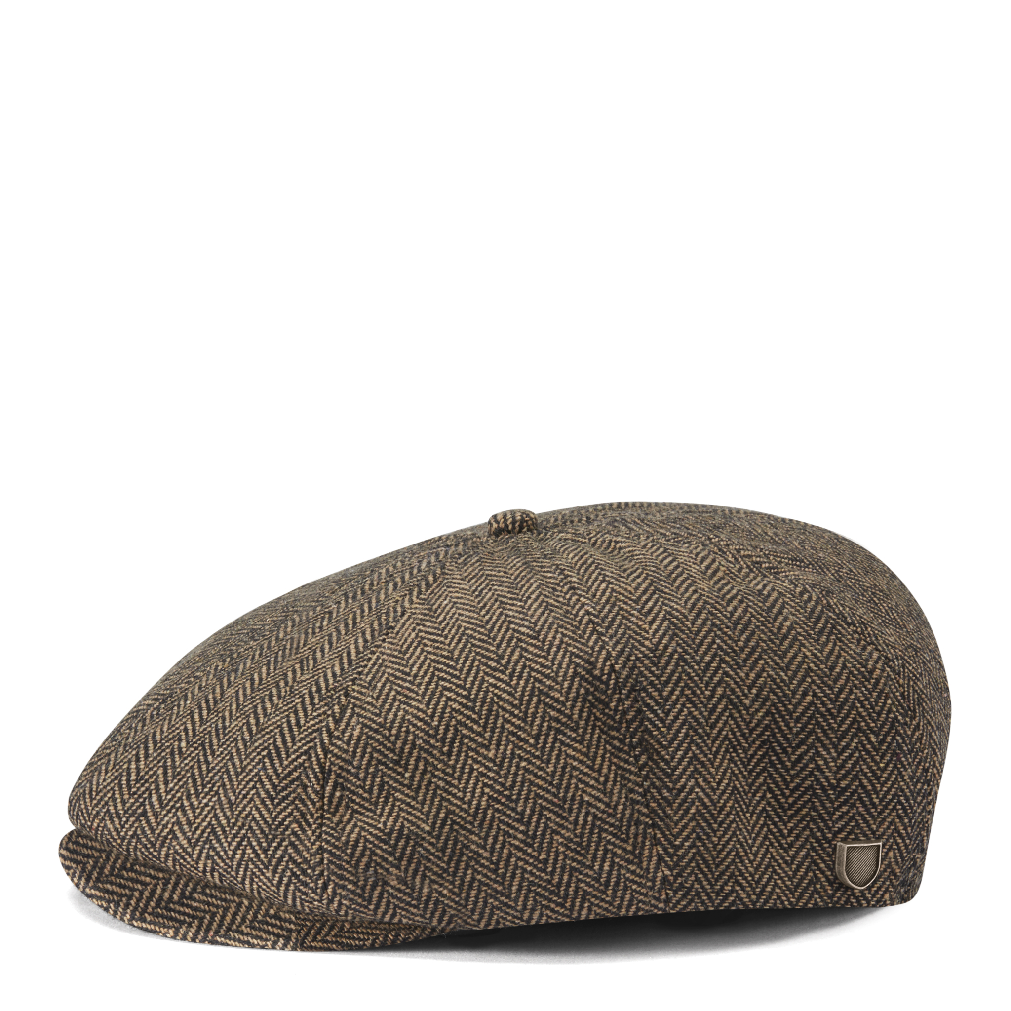 Brixton Brood brown black fiskbensmönstrad - 5