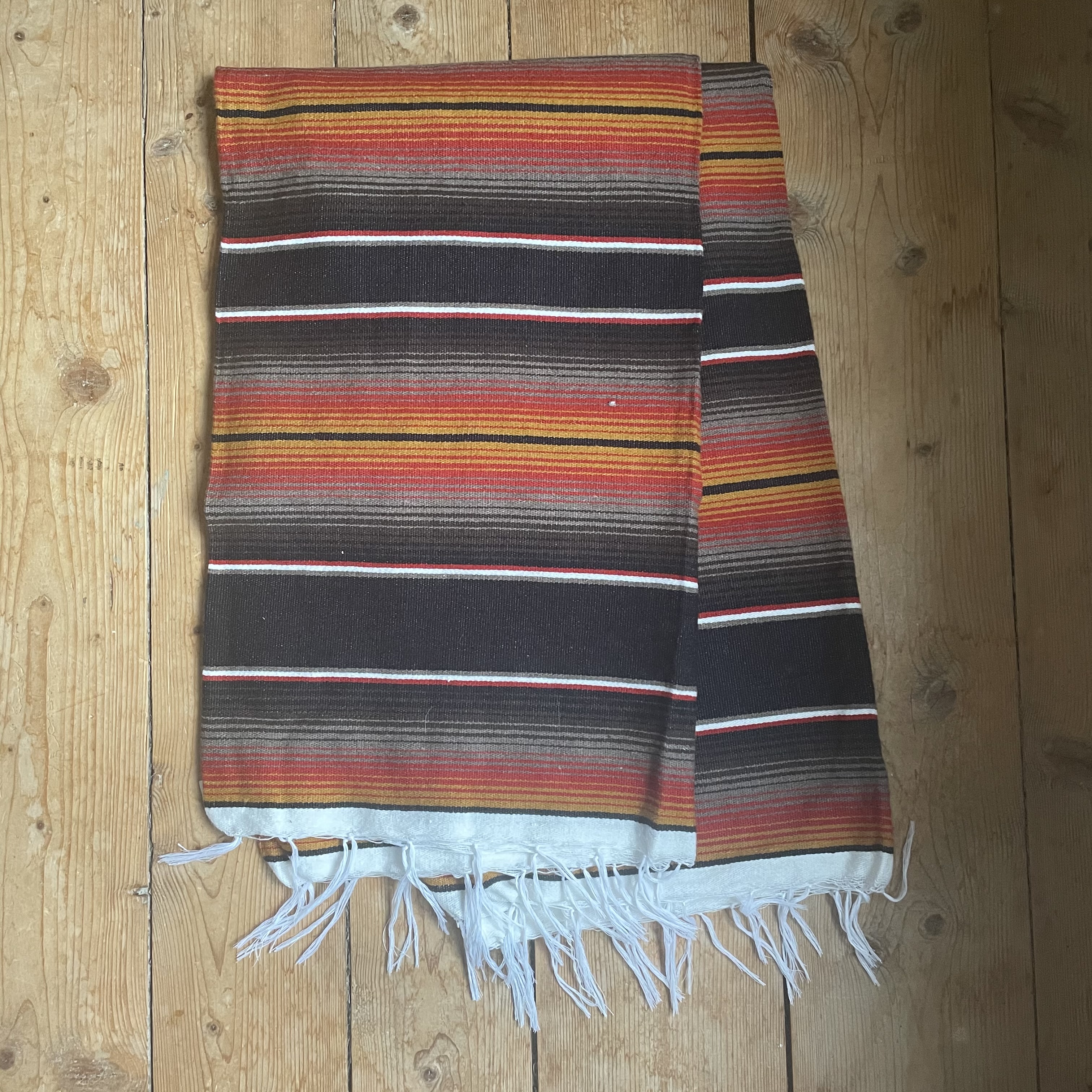 Mexicofilt Serape brun rust  - 4