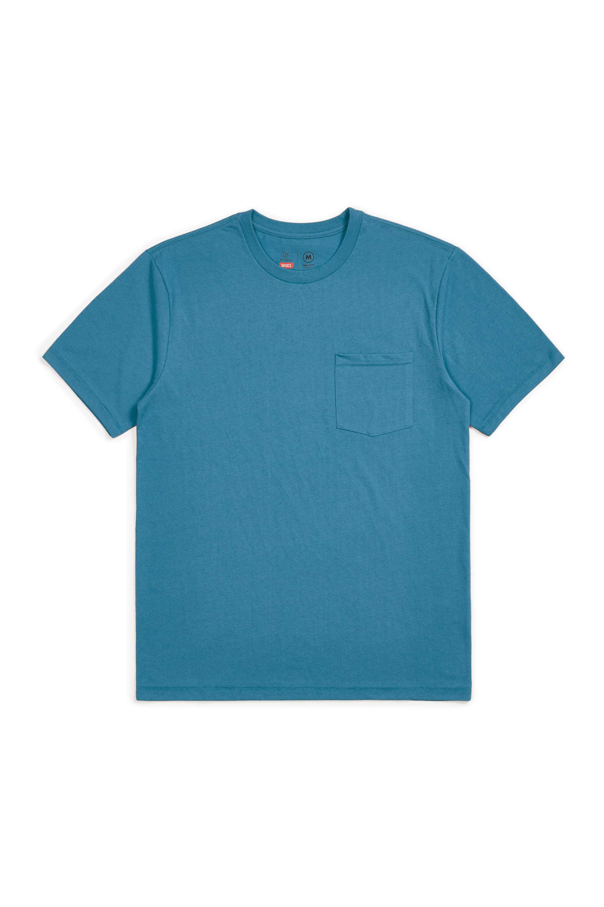 Brixton Basic Pocket Tshirt Orion Blue