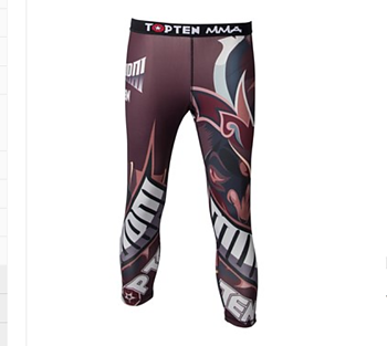 Topten Compression Pant Capri "Samurai"