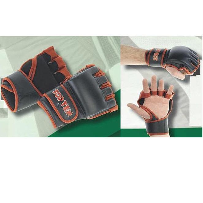 Topten Grapplingglove Black FIGHT